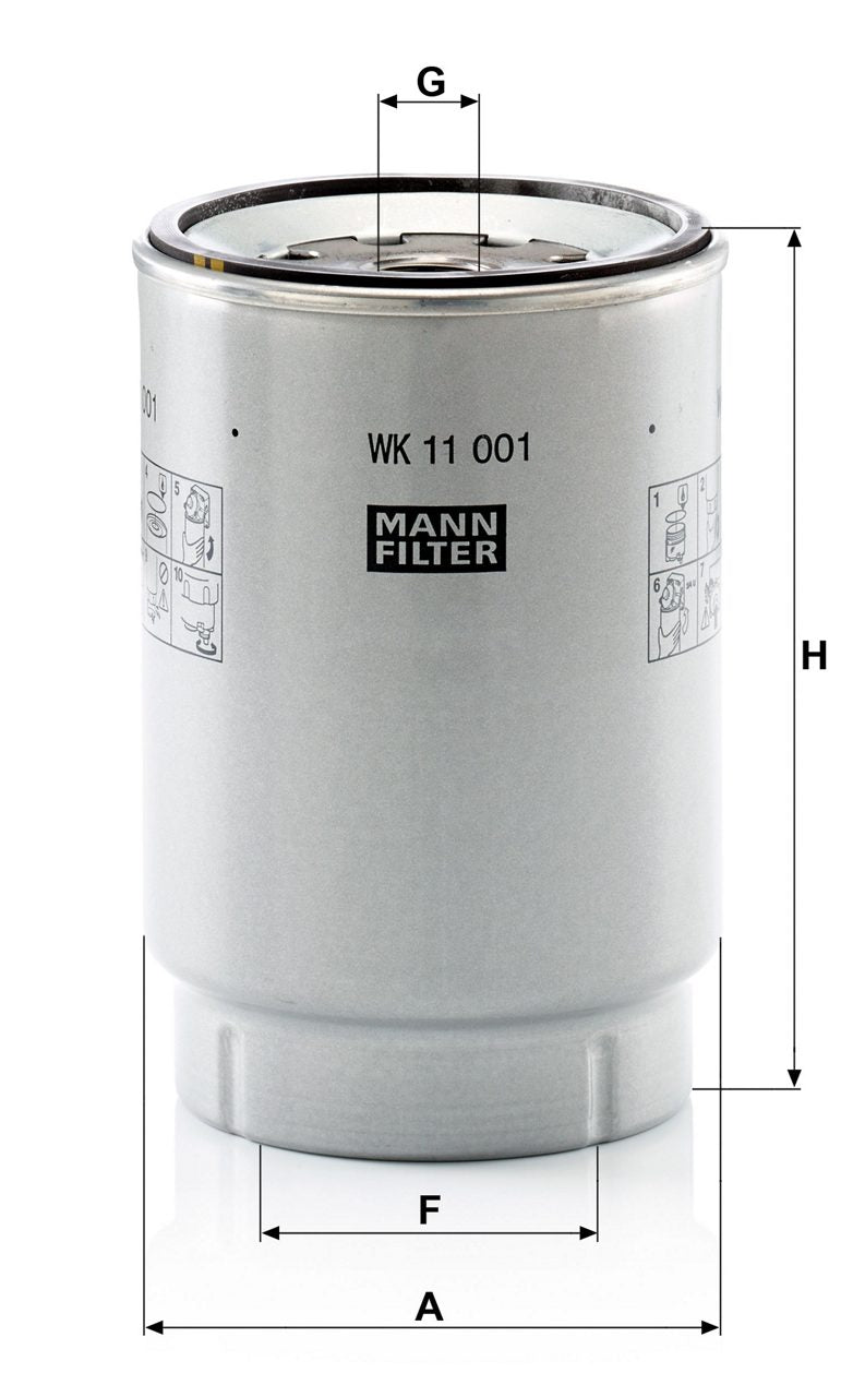 MANN-Filter WK11001x Топливный фильтр